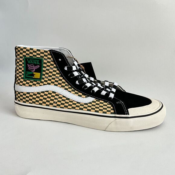 Vans Off The Wall Mami Wata Sneakers Men Size 12M SK8-Hi 138 Decon VR3 SF Check - Picture 2 of 12